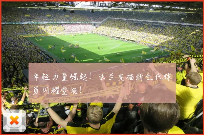 年轻力量崛起！法兰克福新生代球员闪耀登场！