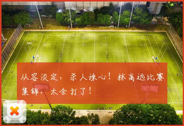 从容淡定，杀人诛心！林高远比赛集锦，太会打了！
